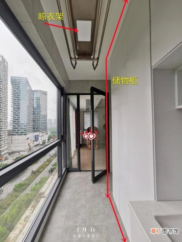 双阳台的利用图 北阳台如何利用