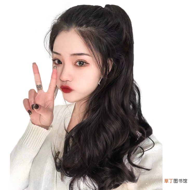 马尾怎么扎好看
