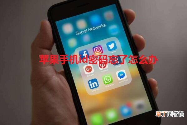 苹果手机id密码忘了怎么办