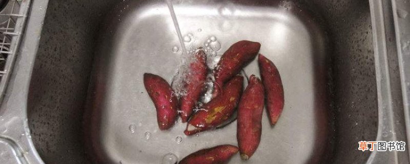 烤箱无油烤红薯片方法