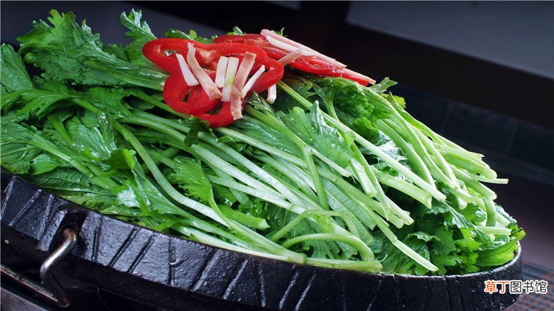 皇帝菜和茼蒿的区别