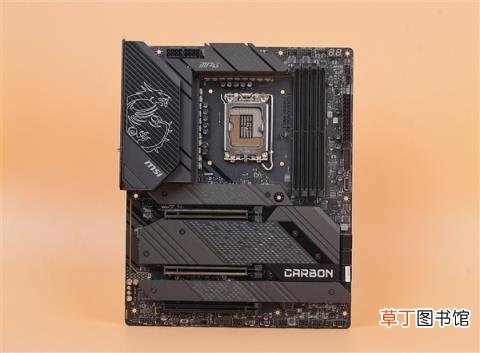 12代酷睿“座驾”！微星MPG Z690 CARBON WIFI暗黑主板图赏
