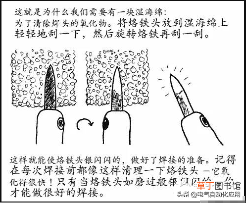 电烙铁的使用 电烙铁的正确使用示范