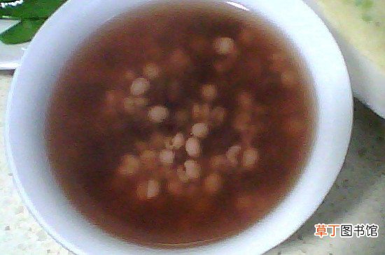 红豆薏米水的正确做法