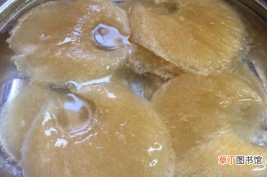 整块的冰冻鱼翅怎么吃