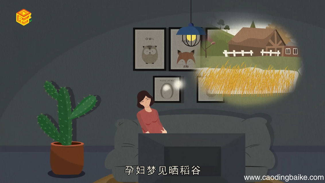 孕妇梦见晒稻谷