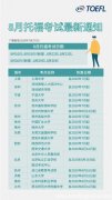 托福八月考试 8月托福考试最新资讯