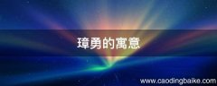璋勇的寓意
