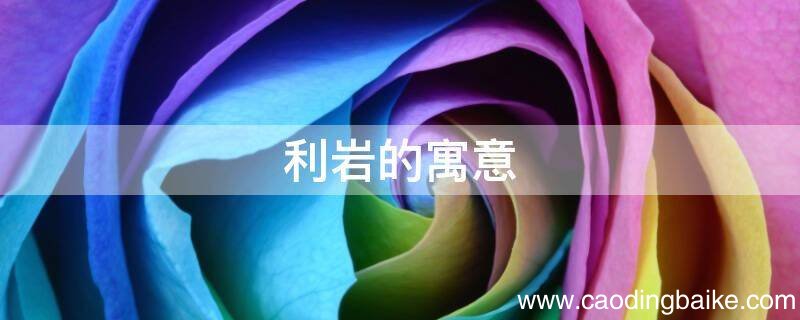 利岩的寓意