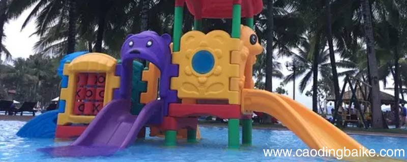 水上滑滑梯漏