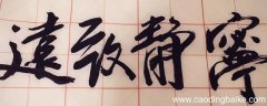 写毛笔可以只写两句诗句嘛