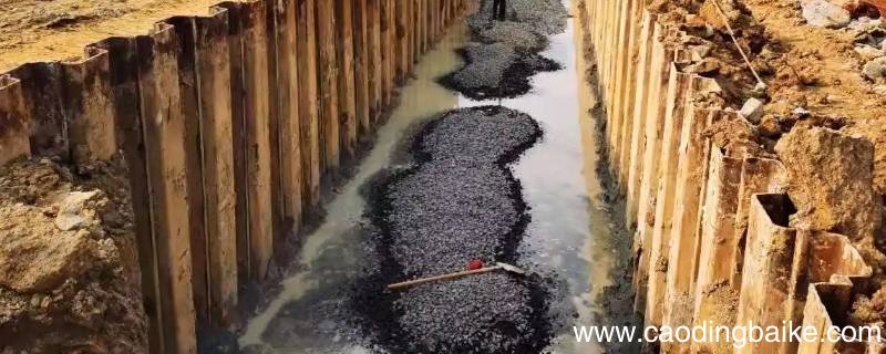 沟槽用碎石灌浆多少Cm一层