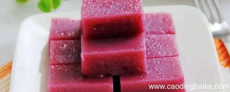 紫薯糕点的做法家常