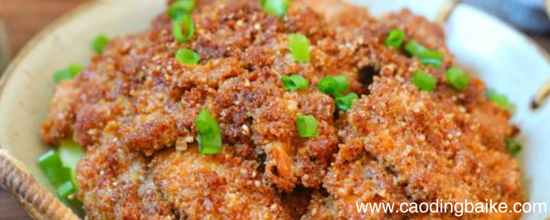 湖南油炸米粉肉的做法