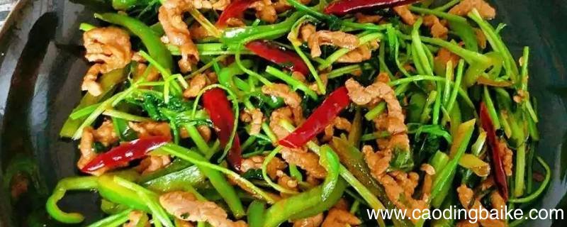 香辣肉丝的饭店做法