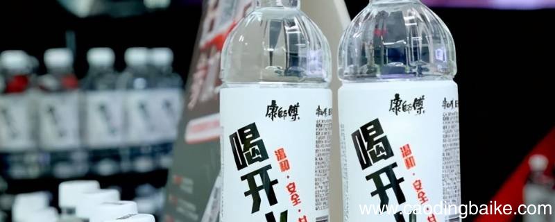今麦郎软化水安全吗