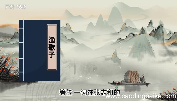箬笠的意思，箬笠的解释