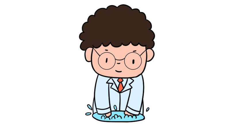 预防传染病简笔画 勤洗手