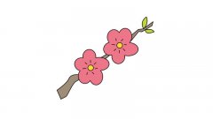 梅花简笔画 梅花简笔画步骤