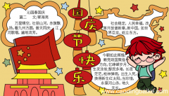 国庆节手抄报超短内容10字 国庆节手抄报超短内容10字的画法