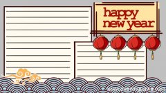 春节英语手抄报 春节英语手抄报怎么画