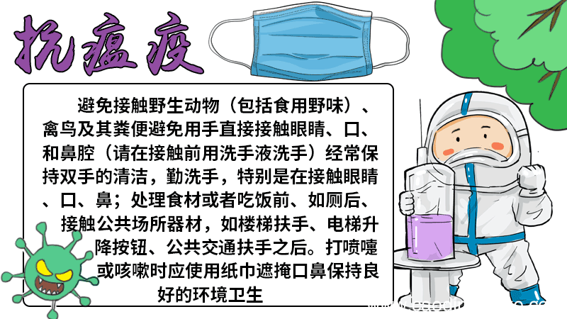 瘟疫手抄报 瘟疫手抄报内容
