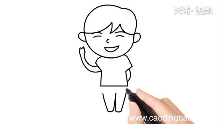 小人笔芯简笔画 小人笔芯简笔画怎么画