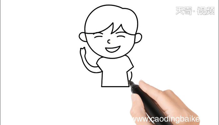 小人笔芯简笔画 小人笔芯简笔画怎么画