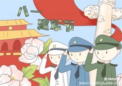 八一建军节儿童画 八一建军节儿童画怎么画