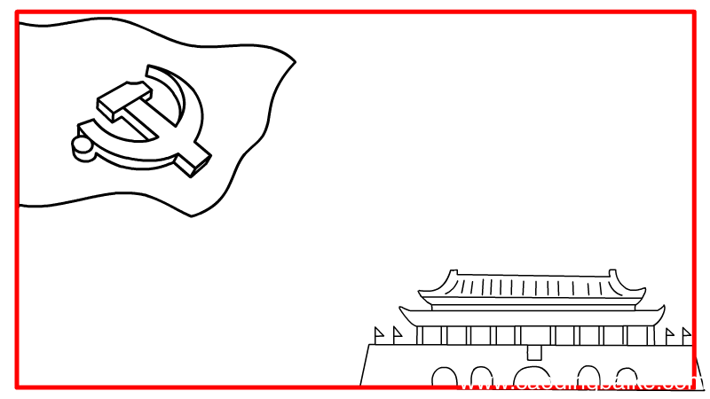 红色经典手抄报