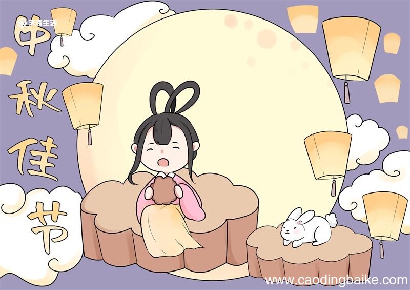 中秋节简笔画 中秋节简笔画简单