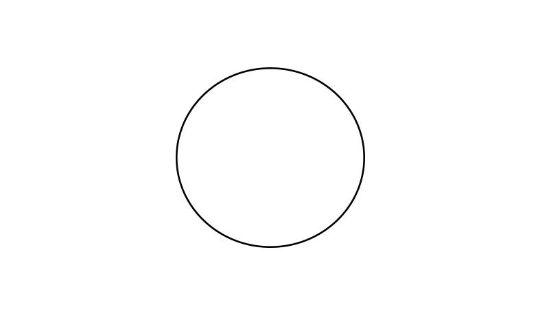 圆形动物头像简笔画画法圆形动物头像简笔画步骤