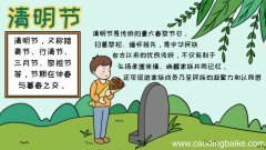 清明节手抄报怎么画内容步骤