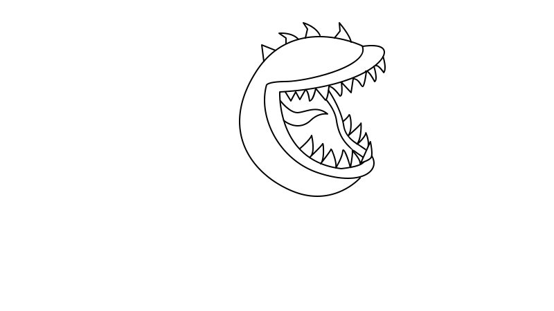 大嘴花简笔画大嘴花简笔画怎么画