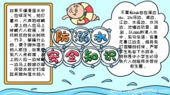 防溺水安全知识手抄报内容 防溺水安全知识手抄报内容画法
