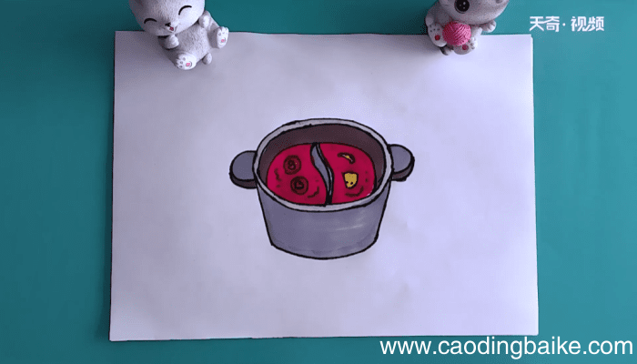 火锅的简笔画 火锅的简笔画怎么画