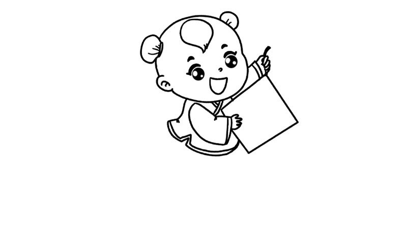 喜迎新春简笔画画法喜迎新春简笔画怎么画