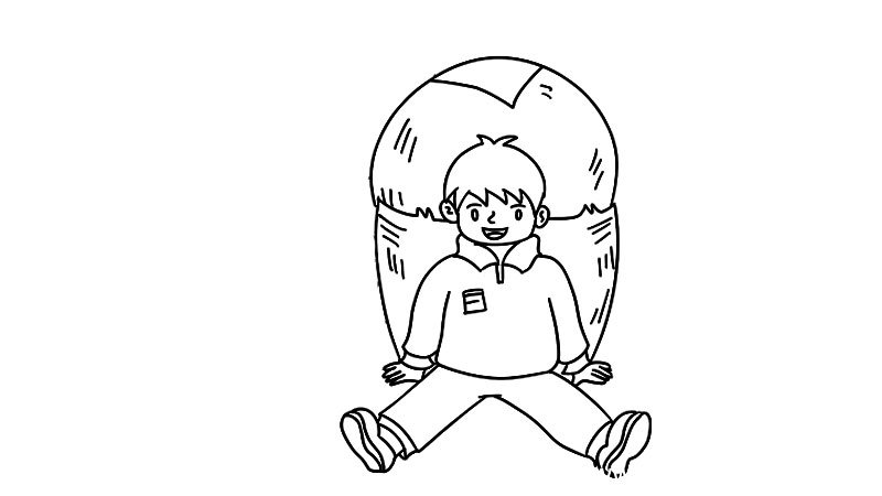 秋收简笔画 秋收简笔画步骤