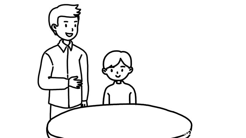 家庭日简笔画画法家庭日简笔画步骤