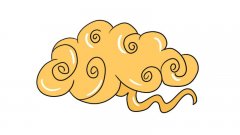云纹简笔画怎么画云纹简笔画画法