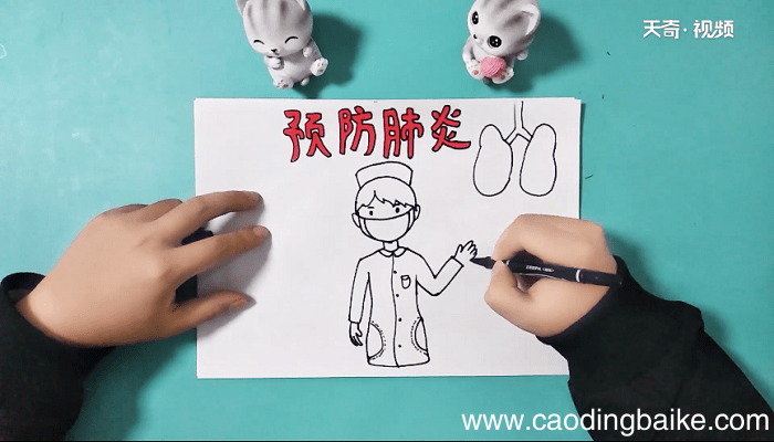 关于新型冠病毒的手抄报 关于新型冠病毒的画报