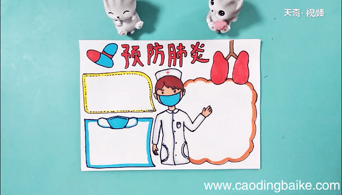 关于新型冠病毒的手抄报 关于新型冠病毒的画报