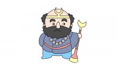 沙僧简笔画 沙僧简笔画步骤