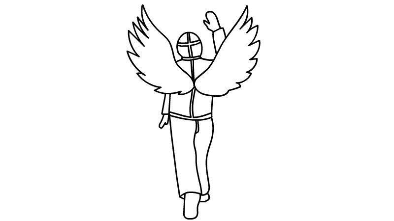 最美逆行者医生简笔画怎么画最美逆行者医生简笔画画法