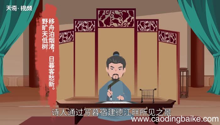 宿建德江的诗意 宿建德江是什么意思