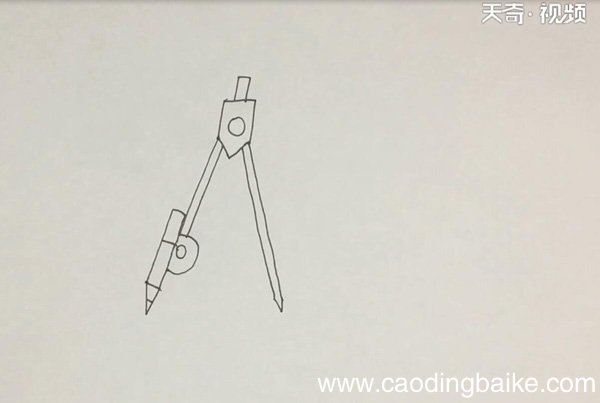 圆规简笔画