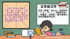 五年级汉字手抄报漂亮五年级汉字手抄报漂亮步骤