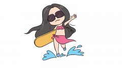 夏至的简笔画怎么画夏至的简笔画画法