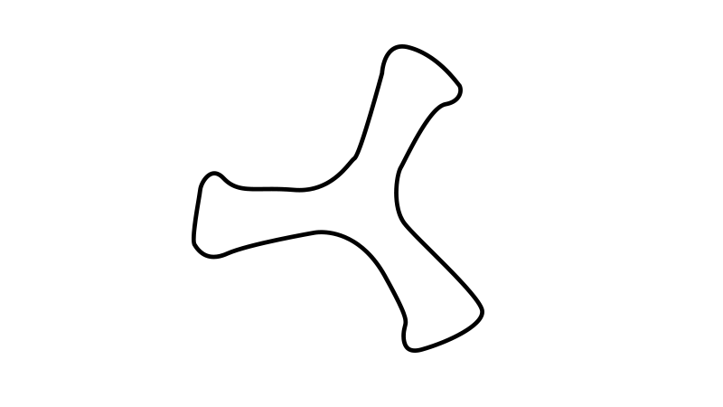 回旋镖简笔画