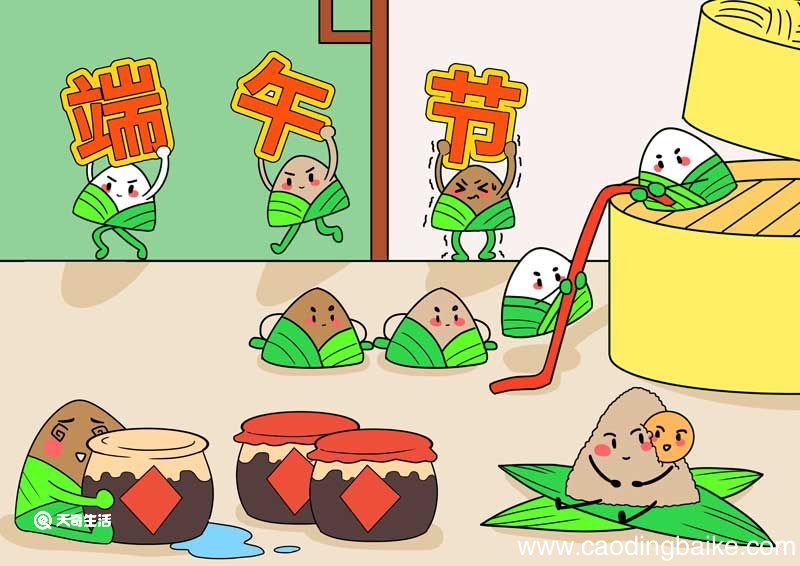 端午节简单图画 端午节简笔画